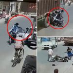 Disturbing Video: Youths on Bike Come Under Truck Tyre After Man Opens Car’s Door Suddenly, Bengaluru Police Share CCTV Footage With Important Message
